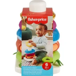 FISHER PRICE Pirámide Balanceante Sensorial- Primera Infancia Y Preescolar