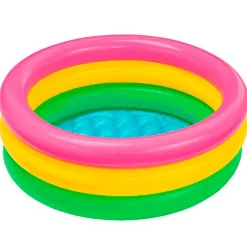 INTEX Piscina Anillos Multicolor- Aire Libre