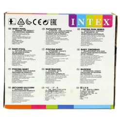 INTEX Piscina Anillos Multicolor- Aire Libre