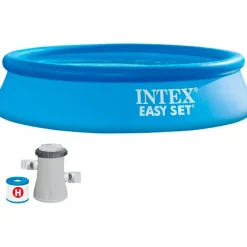 INTEX Aire Libre|Piscina con Bomba 244x61 cm