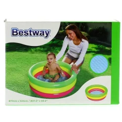 DRIM DISCOUNT Aire Libre|Piscina Hinchable 3 Anillos