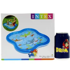 INTEX Piscina Infantil Tiburones con Pulverizador- Aire Libre