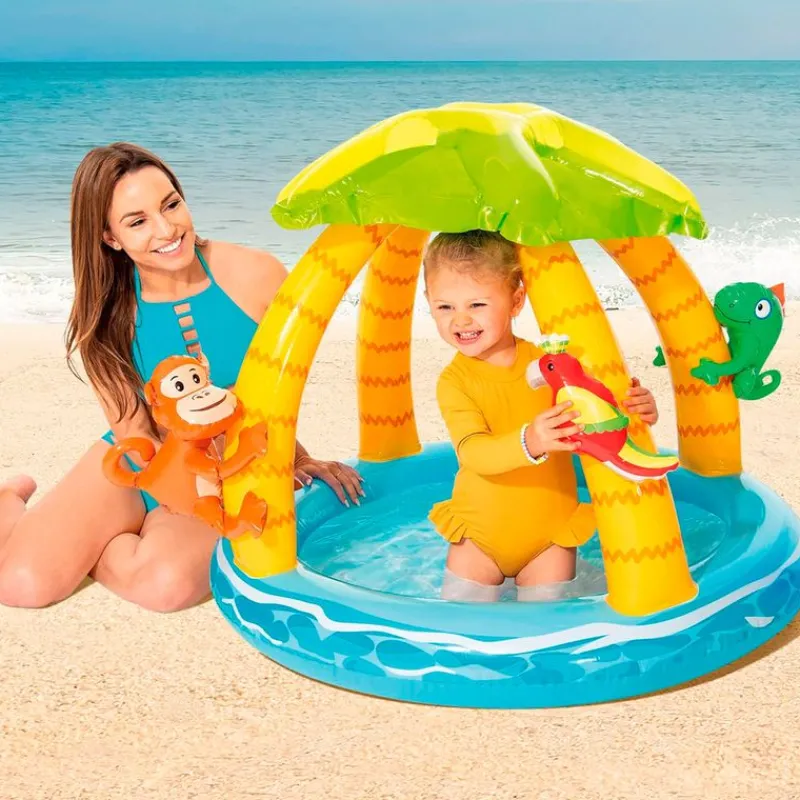 INTEX Piscina Isla Tropical 102 cm x 89 cm- Aire Libre