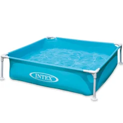 DRIM DISCOUNT Piscina Tubular Cuadrada- Aire Libre