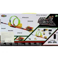 DRIM DISCOUNT Vehículos, Trenes Y Parkings|Pista Loopings con Luz