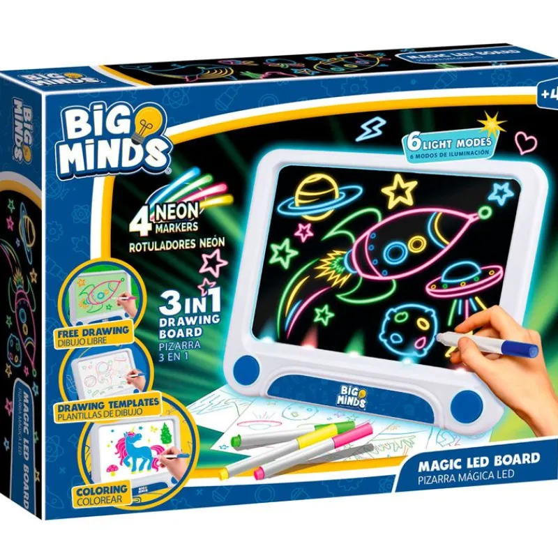 SELECCION DRIM Escolar|Pizarra de Dibujo Neon LED