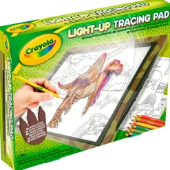 CRAYOLA Escolar|Pizarra Luminosa Maxi Dinosaurios