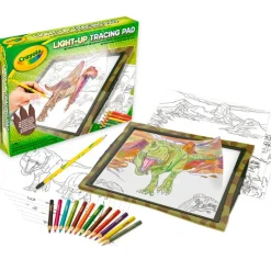 CRAYOLA Escolar|Pizarra Luminosa Maxi Dinosaurios