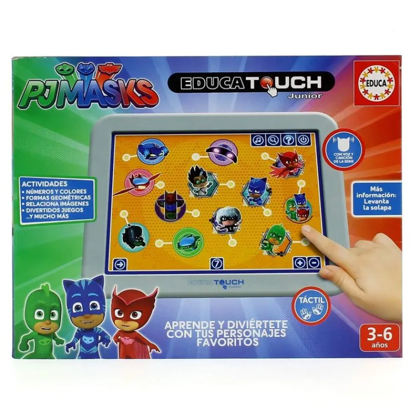 EDUCA PJ Mask Touch Junior- Electrónicos|Juegos Y Juguetes Educativos