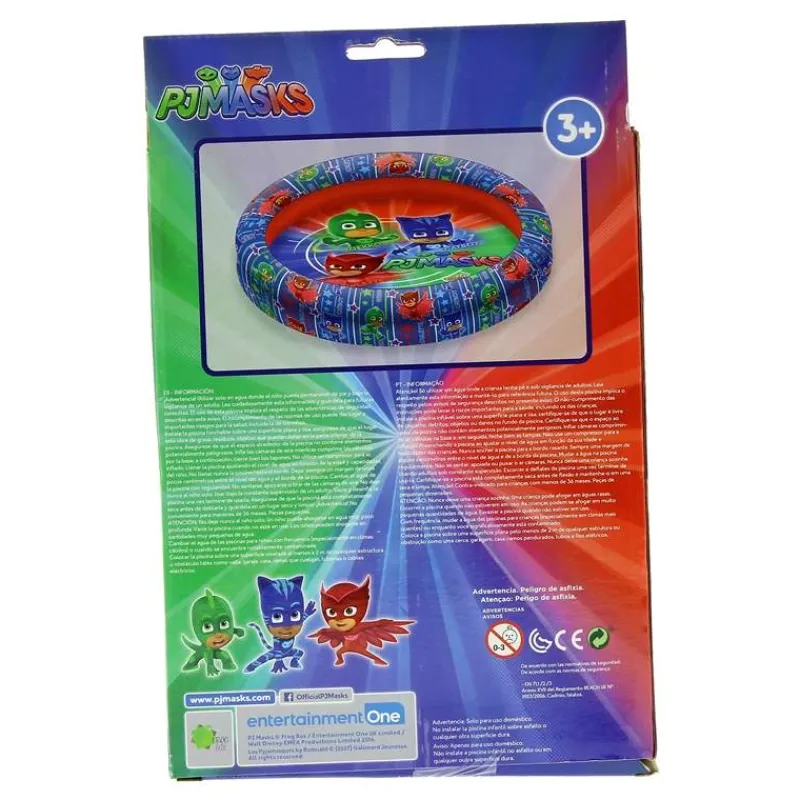 MUÑECAS SAICA PJ Masks Piscina Hinchable de 90 cm- Aire Libre