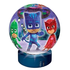 RAVENSBURGER PJ Masks Puzzle Lámpara de 72 Piezas- Puzzles Y Construcciones