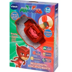 VTECH Electrónicos|PJ Masks Reloj Interactivo Buhíta