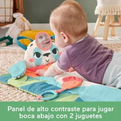 FISHER PRICE Planet Friends Alfombra Panda 3 en 1 Actividades- Primera Infancia Y Preescolar