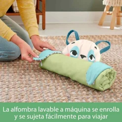 FISHER PRICE Planet Friends Alfombra Panda 3 en 1 Actividades- Primera Infancia Y Preescolar