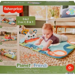 FISHER PRICE Planet Friends Alfombra Panda 3 en 1 Actividades- Primera Infancia Y Preescolar