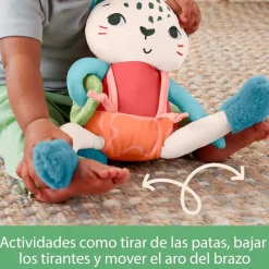 FISHER PRICE Primera Infancia Y Preescolar|Planet Friends Leopardo de Las Nieves Peluche