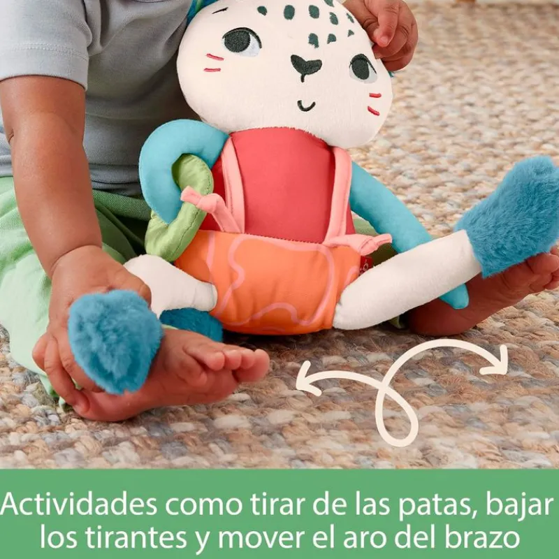 FISHER PRICE Primera Infancia Y Preescolar|Planet Friends Leopardo de Las Nieves Peluche