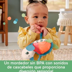 FISHER PRICE Sonajeros|Primera Infancia Y Preescolar|Planet Friends Tortuga Rebotes