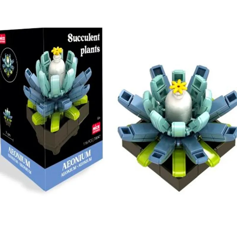 NICE Puzzles Y Construcciones|Planta Exótica Construcción Surtida