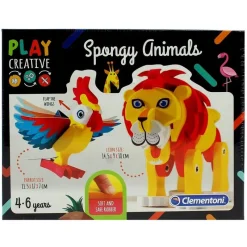 CLEMENTONI Manualidades|Play Creative Animales de la Selva