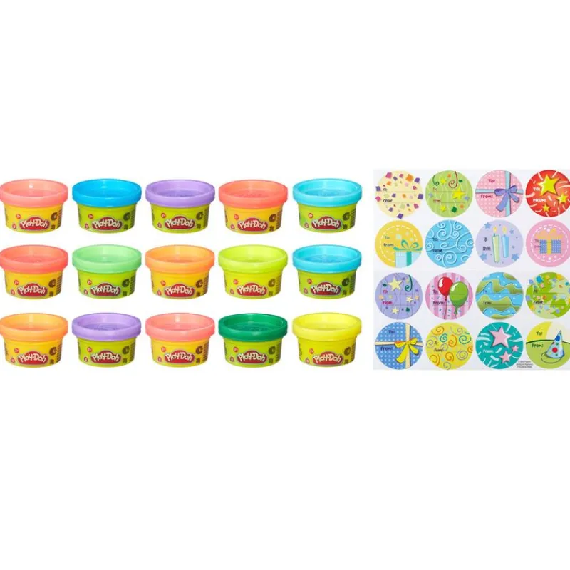 PLAY-DOH Manualidades|Bolsa Fiesta 15 Botes Plastilina