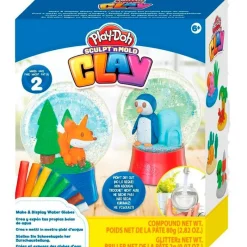 PLAY-DOH Manualidades|Fábrica de Bolas de Nieve