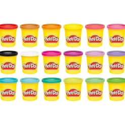 PLAY-DOH Imagine Anything Pack de 18 Botes- Manualidades
