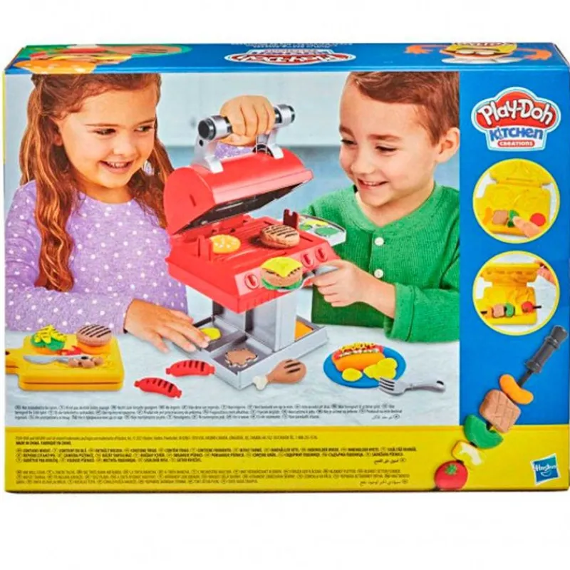 PLAY-DOH Kitchen Creations Súper Barbacoa- Manualidades