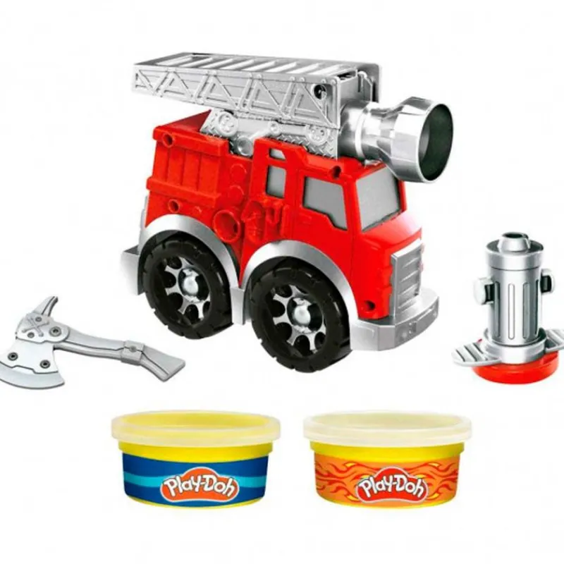 PLAY-DOH Mini Camión de Bomberos- Manualidades