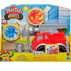 PLAY-DOH Mini Camión de Bomberos- Manualidades