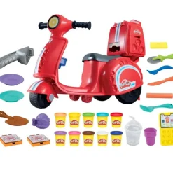 PLAY-DOH Manualidades|Moto Repartidora de Pizzas