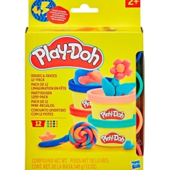 PLAY-DOH Manualidades|Pack 12 Mini Botes