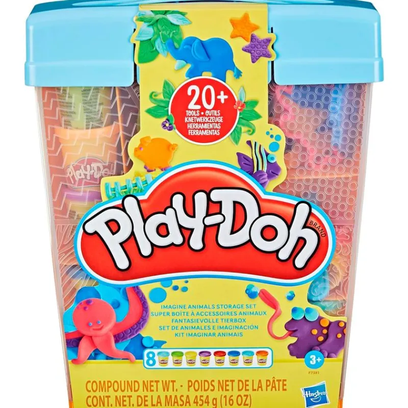 PLAY-DOH Set de Animales e Imaginación- Manualidades