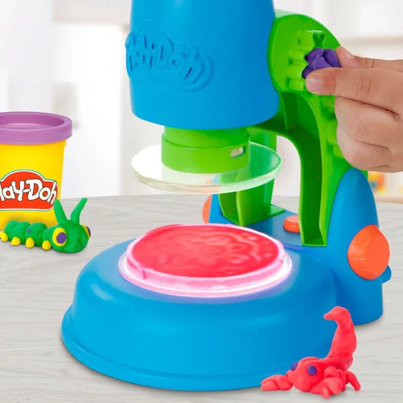 PLAY-DOH Manualidades|Wonder Glow Microscopio