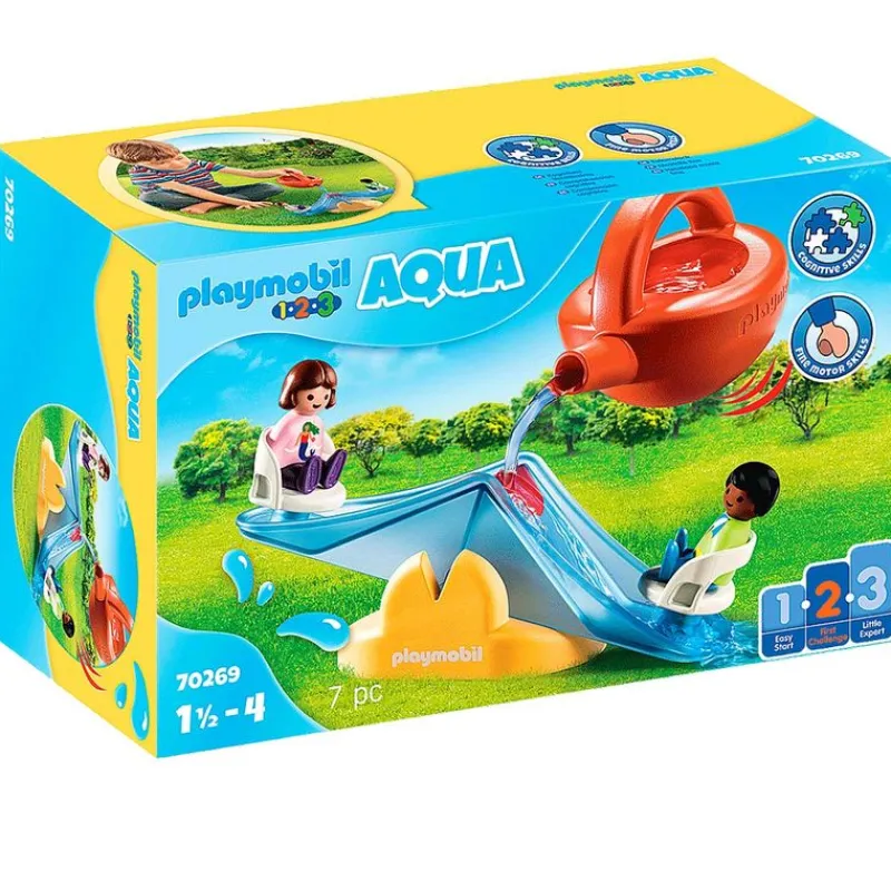 PLAYMOBIL 1.2.3 Balancín Acuático con Regadera- Playmobil