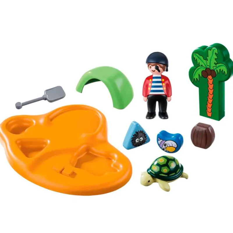 PLAYMOBIL Playmobil|1.2.3 Isla Pirata
