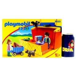 PLAYMOBIL Playmobil|1.2.3 Mercado Maletín