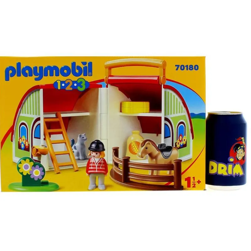 PLAYMOBIL Playmobil|1.2.3 Mi Primera Granja Maletín
