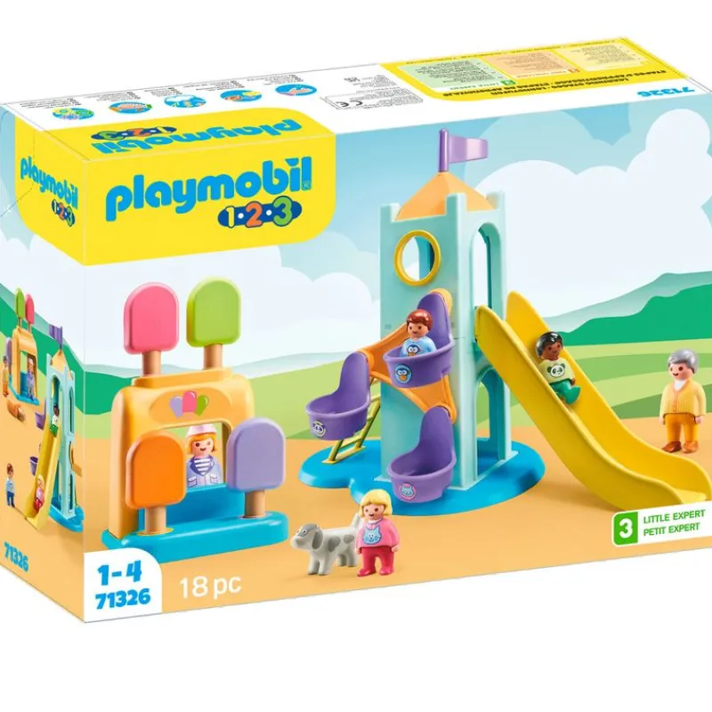 PLAYMOBIL Playmobil|1.2.3 Parque Infantil Aventura