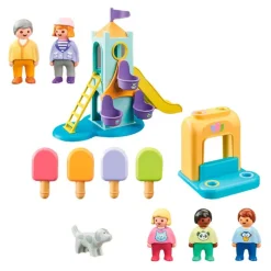 PLAYMOBIL Playmobil|1.2.3 Parque Infantil Aventura