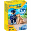 PLAYMOBIL Playmobil|1.2.3 Policía con Perro