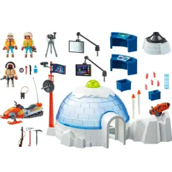 PLAYMOBIL Playmobil|Action Cuartel General de los Exploradores Polares