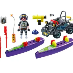 PLAYMOBIL Playmobil|Action Fuerzas Especiales Quad