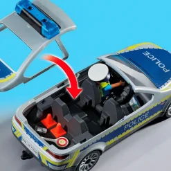 PLAYMOBIL Action Heroes Coche Patrulla- Playmobil