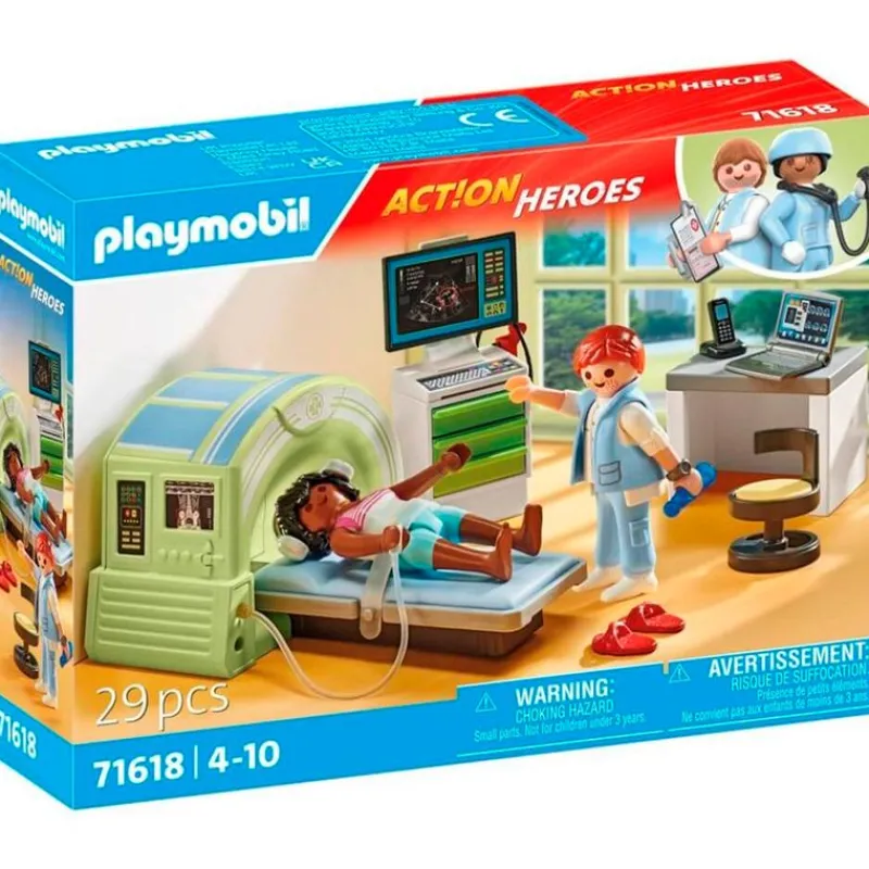 PLAYMOBIL Playmobil|Action Heroes Resonancia con Paciente
