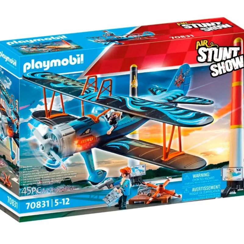 PLAYMOBIL Playmobil|Air Stuntshow Biplano Phoenix