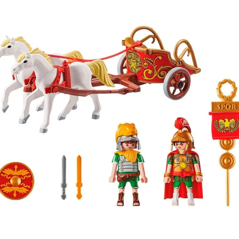 PLAYMOBIL Playmobil|Astérix Cuadriga Romana