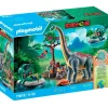 PLAYMOBIL Playmobil|Braquiosaurio con Aerodeslizador