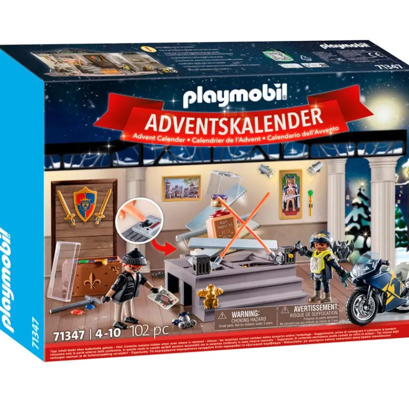 PLAYMOBIL Playmobil|Calendario Adviento Robo en el Museo