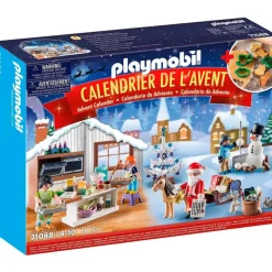 PLAYMOBIL Playmobil|Calendario Adviento Pastelería Navideña